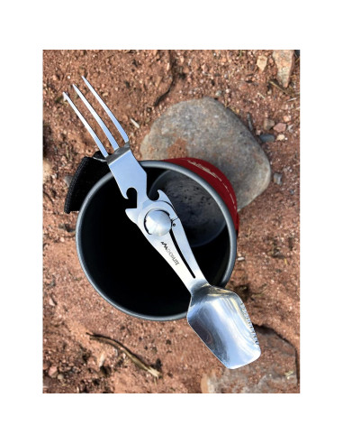 Multiherramienta de Camping Outdoor Edge Chow Lite 7 en 1