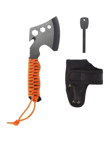 Hacha de Camping UST Parahatchet FS con Cuchilla de Acero Inoxidable Hacha de Camping UST Parahatchet FS con Cuchilla de Acero Inoxidable