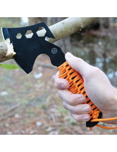 Hacha de Camping UST Parahatchet FS con Cuchilla de Acero Inoxidable Hacha de Camping UST Parahatchet FS con Cuchilla de Acero Inoxidable