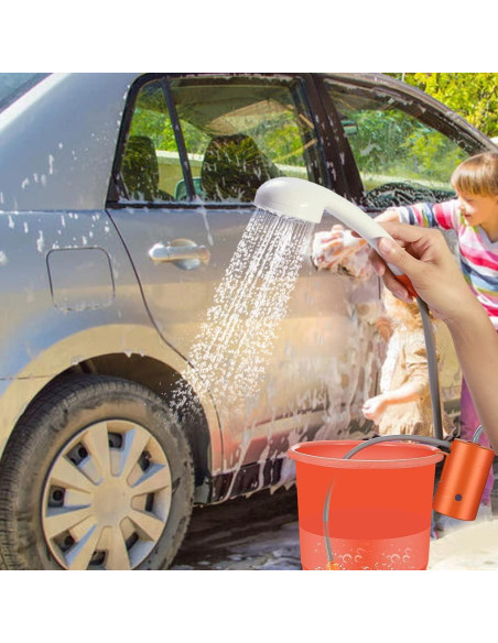 Ducha Portátil AZXJC S91-O 4400mAh 2 Modos de Flujo IPX7 Ducha Portátil AZXJC S91-O 4400mAh 2 Modos de Flujo IPX7