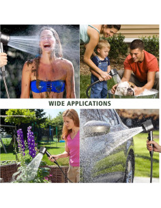 Ducha Portátil Beday 7800mAh con Pantalla de Temperatura 2