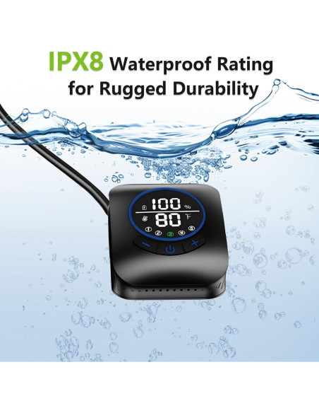 Ducha Portátil Joygain para Camping 8000mAh 6L/min IPX8 Ducha Portátil Joygain para Camping 8000mAh 6L/min IPX8