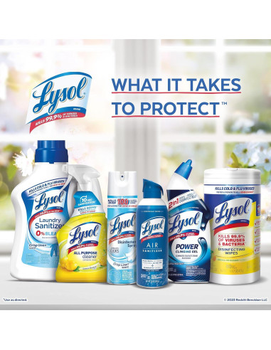 Lysol Spray Desinfectante para Telas 450 ml - Elimina Bacterias