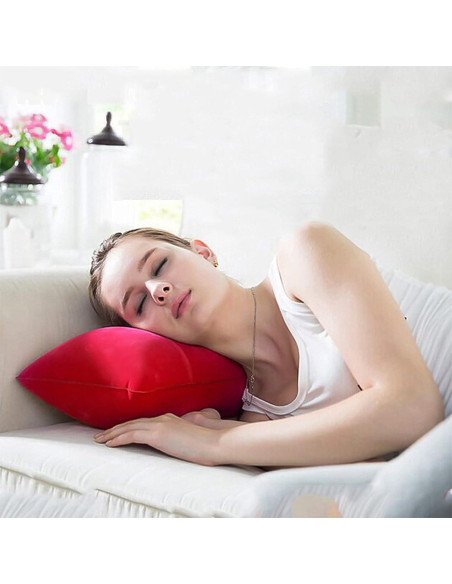 4 Almohadas de Viaje Inflables JAKENHAM A4 Ultraligeras 4 Almohadas de Viaje Inflables JAKENHAM A4 Ultraligeras