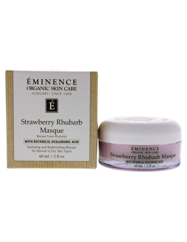 Mascarilla Facial Orgánica Eminence Fresa y Ruibarbo 56.7g