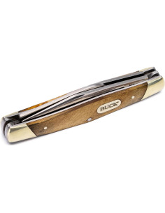 Cuchillo de bolsillo plegable Buck Knives 373 Trio 3 hojas 2
