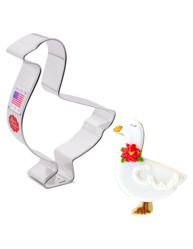 Cortador de Galletas Ganso Ann Clark 10,16 cm Acero Inoxidable