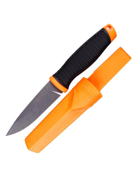 Cuchillo Ganzo G806-OR Hoja Fija 9.8 cm Acero 8CR14 Antideslizante Cuchillo Ganzo G806-OR Hoja Fija 9.8 cm Acero 8CR14 Antideslizante