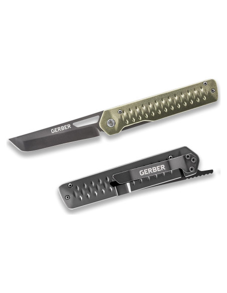 Cuchillo Plegable Gerber Ayako Verde EDC 8.89 cm Acero Inoxidable Cuchillo Plegable Gerber Ayako Verde EDC 8.89 cm Acero Inoxidable