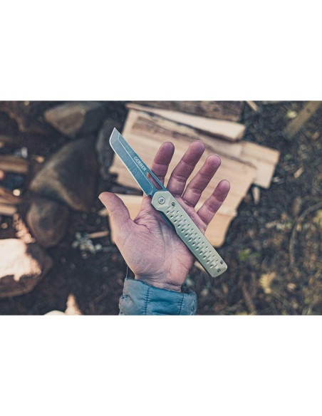 Cuchillo Plegable Gerber Ayako Verde EDC 8.89 cm Acero Inoxidable Cuchillo Plegable Gerber Ayako Verde EDC 8.89 cm Acero Inoxidable