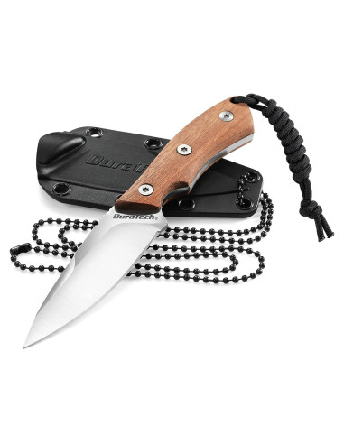 Cuchillo de hoja fija compacto DURATECH 15.24 cm EDC camping
