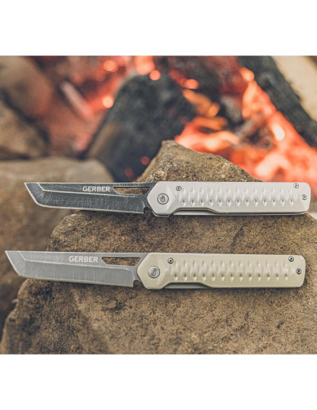 Cuchillo Plegable Gerber Ayako Verde EDC 8.89 cm Acero Inoxidable Cuchillo Plegable Gerber Ayako Verde EDC 8.89 cm Acero Inoxidable
