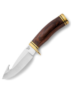 Cuchillo de hoja fija Buck Knives 191 Zipper 20.3 cm con funda