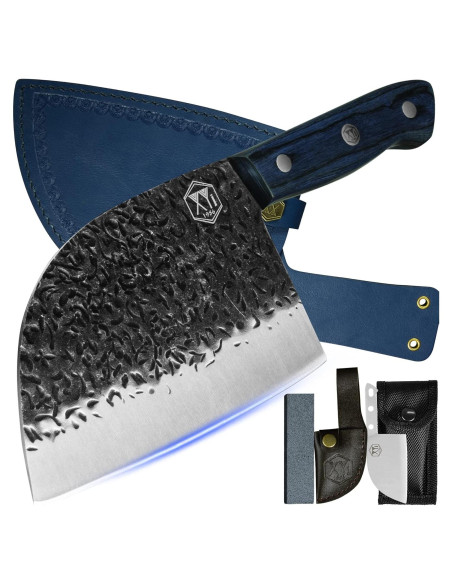 Cuchillo de Carnicero XYJ 17.78 cm Acero Alto Carbono Full Tang Cuchillo de Carnicero XYJ 17.78 cm Acero Alto Carbono Full Tang