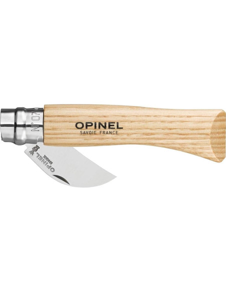 Cuchillo Plegable OPINEL No.7 de Castañas y Ajo, Acero Inoxidable Cuchillo Plegable OPINEL No.7 de Castañas y Ajo, Acero Inoxidable