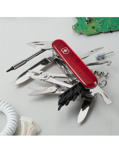 Cuchillo de Bolsillo Victorinox CyberTool M 32 Funciones 91mm Rubí