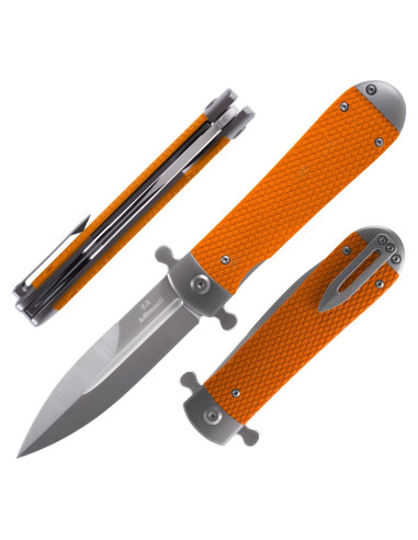 Cuchillo Plegable Ganzo Samson-OR Naranja Hoja Acero D2