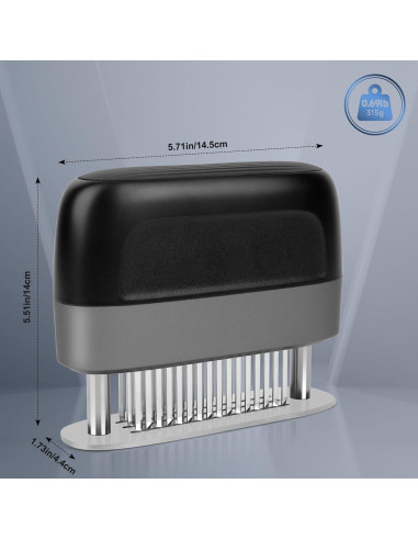 Ablandador de Carne CheerKeep 48 Agujas Acero Inoxidable