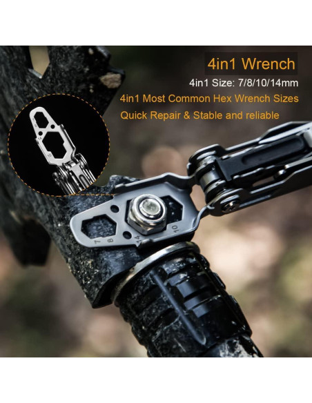 Multiherramienta Maerd P11 19 en 1 Acero Inoxidable EDC Camping Multiherramienta Maerd P11 19 en 1 Acero Inoxidable EDC Camping