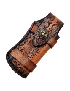 Funda de Cuchillo de Cuero COHOMELARS 10.8 cm Marrón EDC