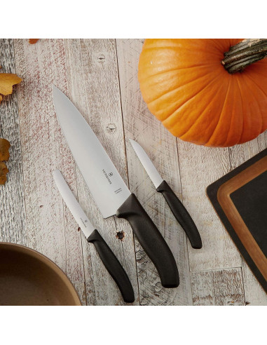Cuchillo de Chef Victorinox Swiss Classic 20.3 cm Mango Negro