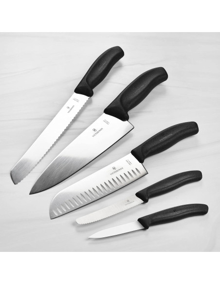 Set de Cuchillos Victorinox Swiss Classic 14 Piezas Acero Inoxidable Set de Cuchillos Victorinox Swiss Classic 14 Piezas Acero Inoxidable