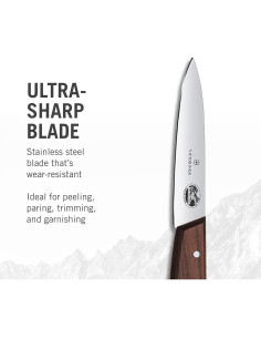 Cuchillo de Pelar Victorinox 8.26 cm Mango de Madera 2