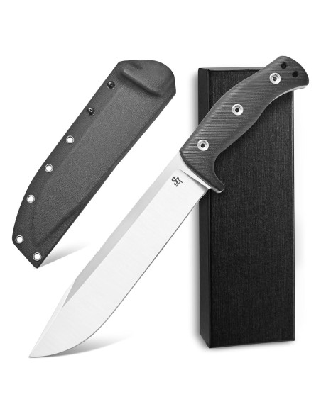 Cuchillo Fijo Sitivien ST12 Plus Acero Sleipner 34.1 cm Plata Cuchillo Fijo Sitivien ST12 Plus Acero Sleipner 34.1 cm Plata