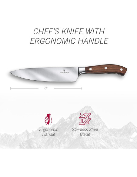 Cuchillo de Chef Victorinox Grand Maitre 20 cm Acero Inoxidable Cuchillo de Chef Victorinox Grand Maitre 20 cm Acero Inoxidable