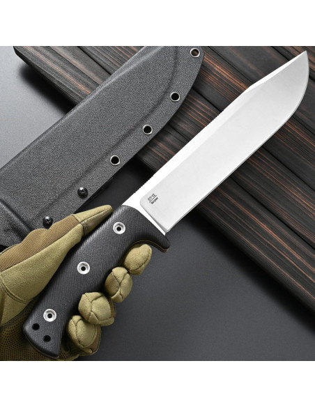 Cuchillo Fijo Sitivien ST12 Plus Acero Sleipner 34.1 cm Plata Cuchillo Fijo Sitivien ST12 Plus Acero Sleipner 34.1 cm Plata
