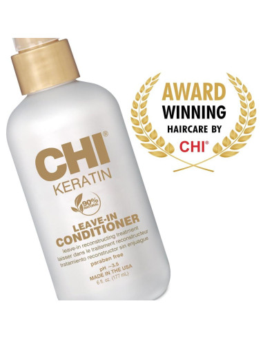 Acondicionador sin enjuague CHI Keratin 170 ml - Hidratante y Reconstructivo
