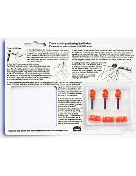 FireAnt 3 Pack - Sistema de Inicio de Fuego Tortoise Gear FireAnt 3 Pack - Sistema de Inicio de Fuego Tortoise Gear