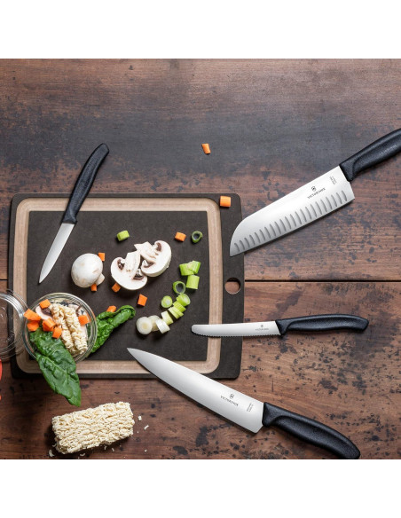 Cuchillo Santoku Victorinox Swiss Classic 17 cm Acanalado Cuchillo Santoku Victorinox Swiss Classic 17 cm Acanalado
