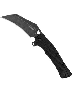 Cuchillo de bolsillo Kershaw Dawnstar 8.9 cm Hawkbill negro EDC 2