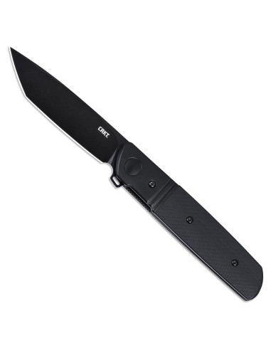 Cuchillo Plegable CRKT Bamboozled Negro EDC 19.69 cm D2