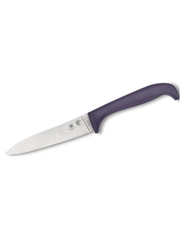 Cuchillo de Cocina Spyderco Counter Puppy 17.5 cm Morado