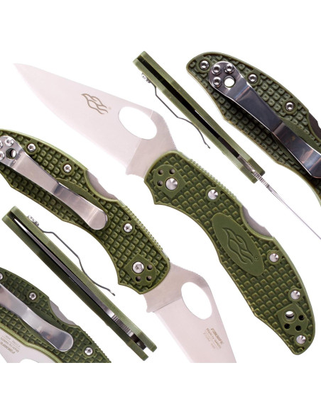 Cuchillo Plegable Ganzo Firebird F759M Verde, Acero Inoxidable 440C Cuchillo Plegable Ganzo Firebird F759M Verde, Acero Inoxidable 440C