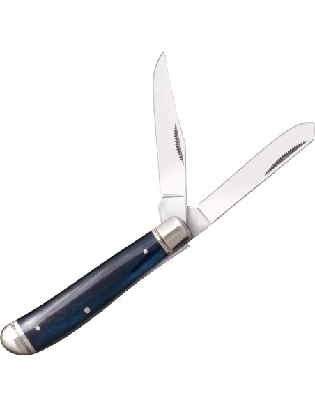 Cuchillo Plegable Cold Steel Mini Trapper 2 Cuchillas Hueso Cuchillo Plegable Cold Steel Mini Trapper 2 Cuchillas Hueso