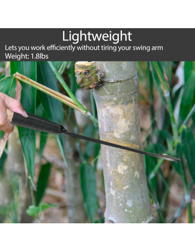 Machete de Jardín LLARGUEST 66 cm Acero Frío Mango Madera