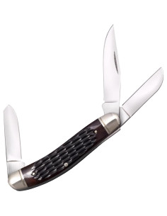 Cuchillo Plegable Cold Steel Gentleman's Stockman 3 Cuchillas 2