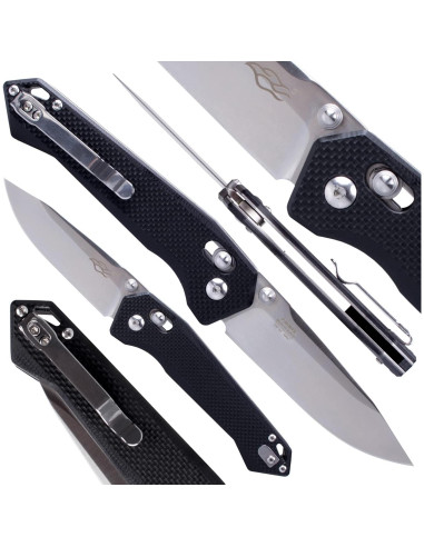 Cuchillo Plegable Ganzo Firebird FB7651-BK Acero 440C 19.9cm