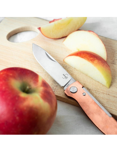 Cuchillo de Bolsillo BKER PLUS Atlas - EDC Plegable de Cobre