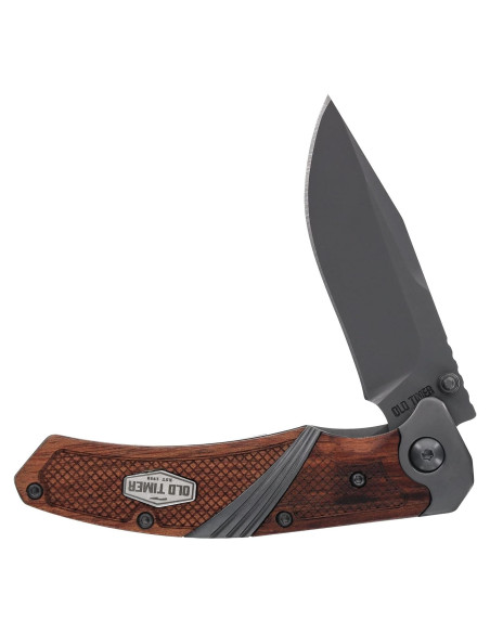 Cuchillo Plegable Old Timer OT Wood 17.78cm Acero Inoxidable Cuchillo Plegable Old Timer OT Wood 17.78cm Acero Inoxidable