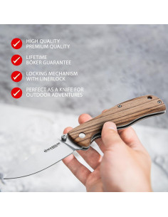 Cuchillo de bolsillo Magnum 01EL605 Backpacker 6.9 cm acero inoxidable 2