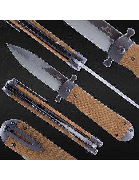 Cuchillo Plegable Firebird Samson-BR G10 Acero D2 Marrón Cuchillo Plegable Firebird Samson-BR G10 Acero D2 Marrón