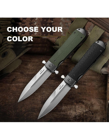 Cuchillo Plegable Firebird Samson-BR G10 Acero D2 Marrón