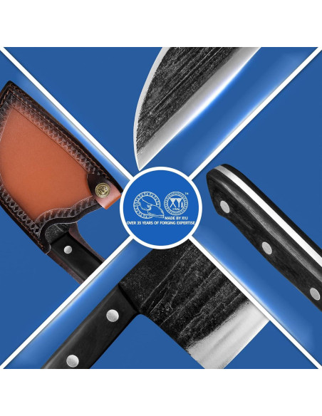 Cuchillo de Chef XYJ 15.24 cm Acero Alto Carbono con Funda Cuchillo de Chef XYJ 15.24 cm Acero Alto Carbono con Funda