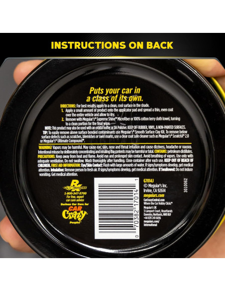 Cera en Pasta Premium Carnauba Plus Meguiar's 311 g - Brillo Profundo Cera en Pasta Premium Carnauba Plus Meguiar's 311 g - Brillo Profundo