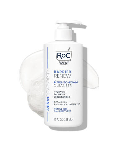 Gel Espumoso Limpiador RoC Barrier Renew 340 g Piel Sensible