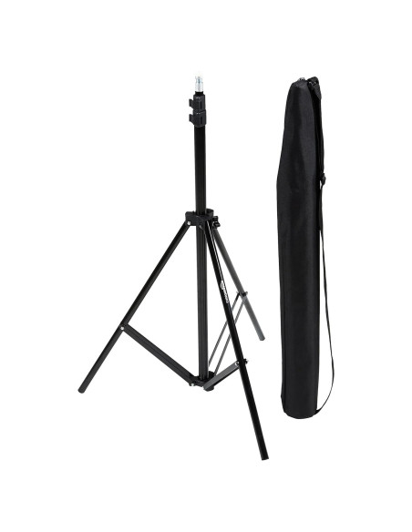 Soporte de Trípode de Aluminio Amazon Basics 0.85-2.03m Negro Soporte de Trípode de Aluminio Amazon Basics 0.85-2.03m Negro